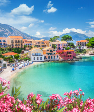 Assos village in Kefalonia, Greece