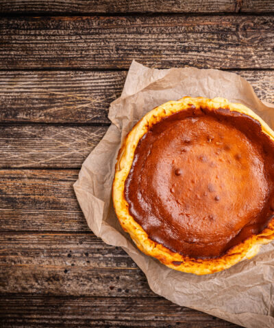 Bασκικό cheesecake