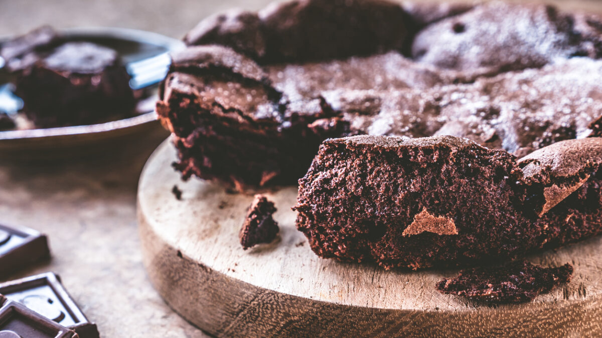 Πουτίγκα με σοκολάτα και καφέ