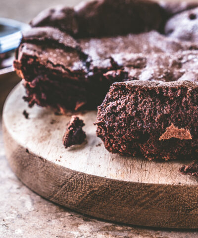 Πουτίγκα με σοκολάτα και καφέ