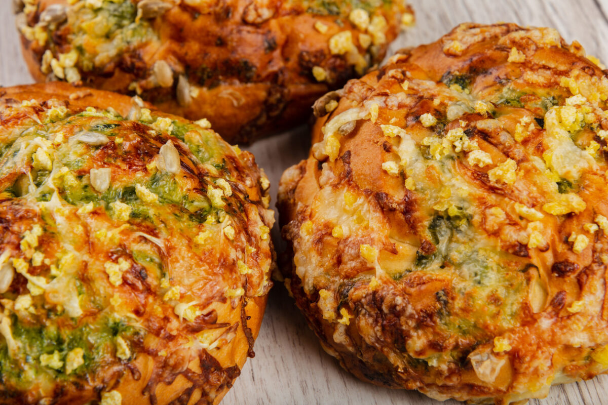 Συνταγή για εύκολα flagels με σπανάκι & τυρί cottage