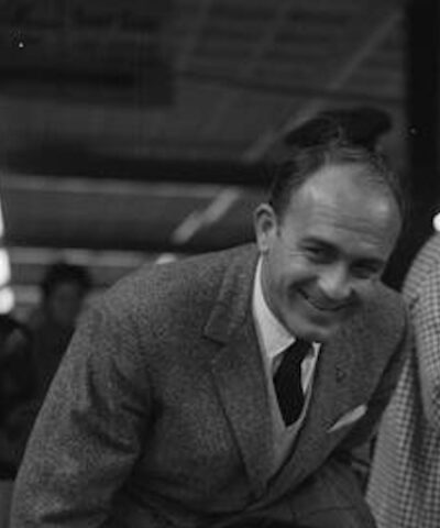 Ο Εμίλιο Σανταμαρία (ΔΕΞΙΑ) σε φωτογραφία με τον Αλφρέδο Ντι Στέφανο (Credit line: BNA Photographic