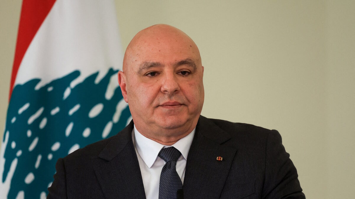 Ο πρόεδρος του Λιβάνου, Ζοζέφ Αούν