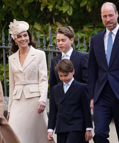 Η Κέιτ Μίντλετον, ο πρίγκιπας Γουίλιαμ και τα παιδιά τους, Σάρλοτ, Τσορτζ και Λούι