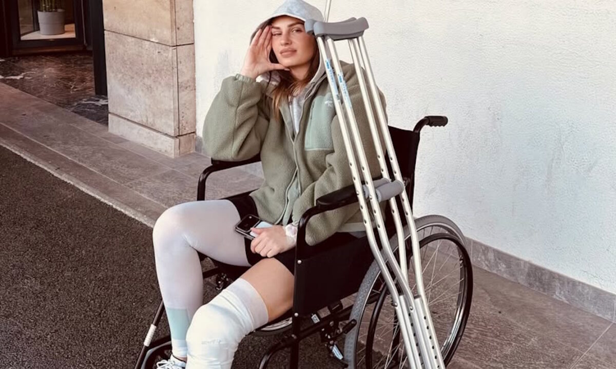 Η Κατερίνα Δαλάκα πήρε εξιτήριο από το νοσοκομείο - Έκανε επέμβαση στον μηνίσκο