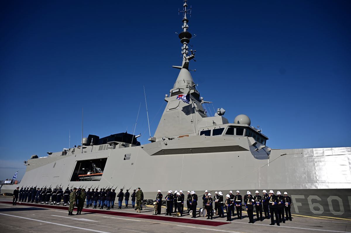 kimon Όλα έτοιμα για την επίσκεψη Μακρόν - Μητσοτάκη στη φρεγάτα «Κίμων» / ΜΙΧΑΛΗΣ ΚΑΡΑΓΙΑΝΝΗΣ/EUROKINISSΙ