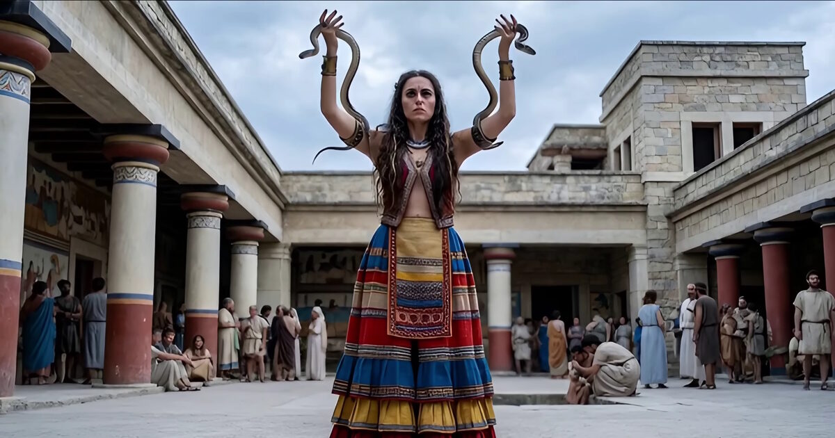 Η αρχαία Κνωσσός με ΑΙ