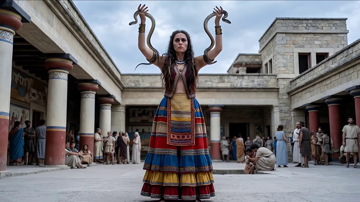 Η Κνωσός πριν από 3700 χρόνια, «ζωντανεύει» χάρη στην τεχνητή νοημοσύνη, αναπαράσταση που εντυπωσιάζει