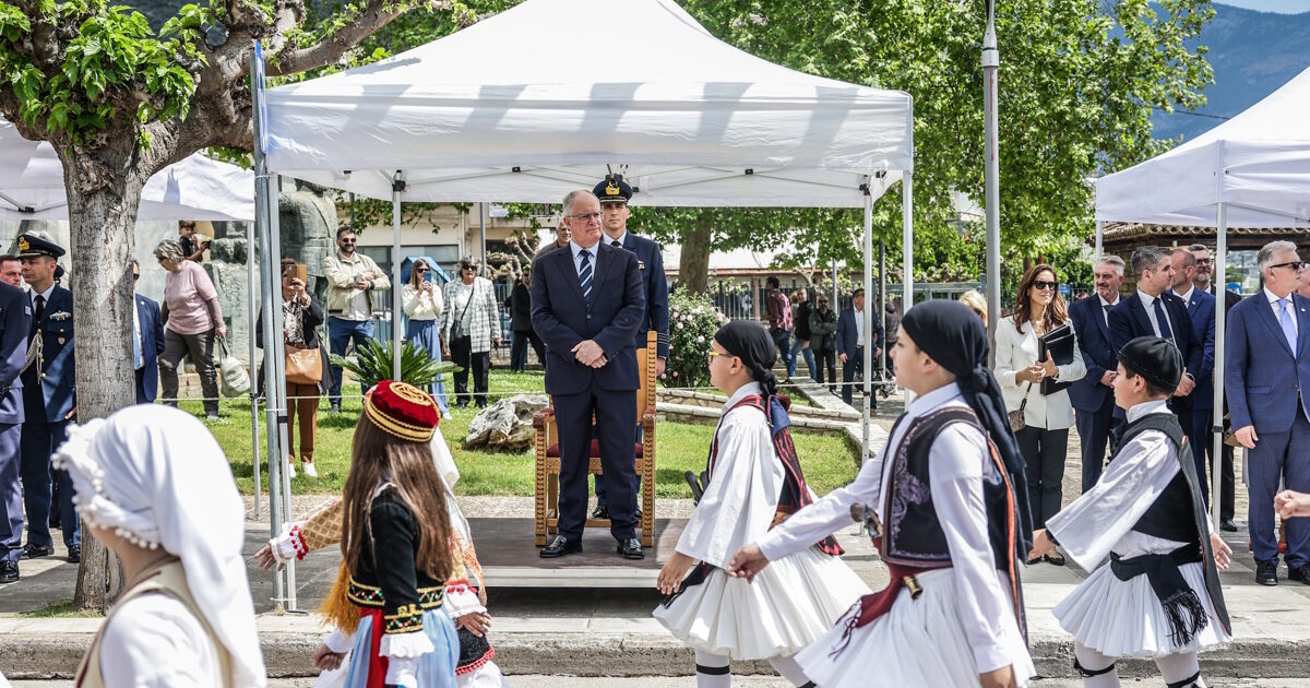 Ο Κωνσταντίνος Τασούλας στην Άμφισσα για τα 205 χρόνια από την απελευθέρωση του Κάστρου των Σαλώνων