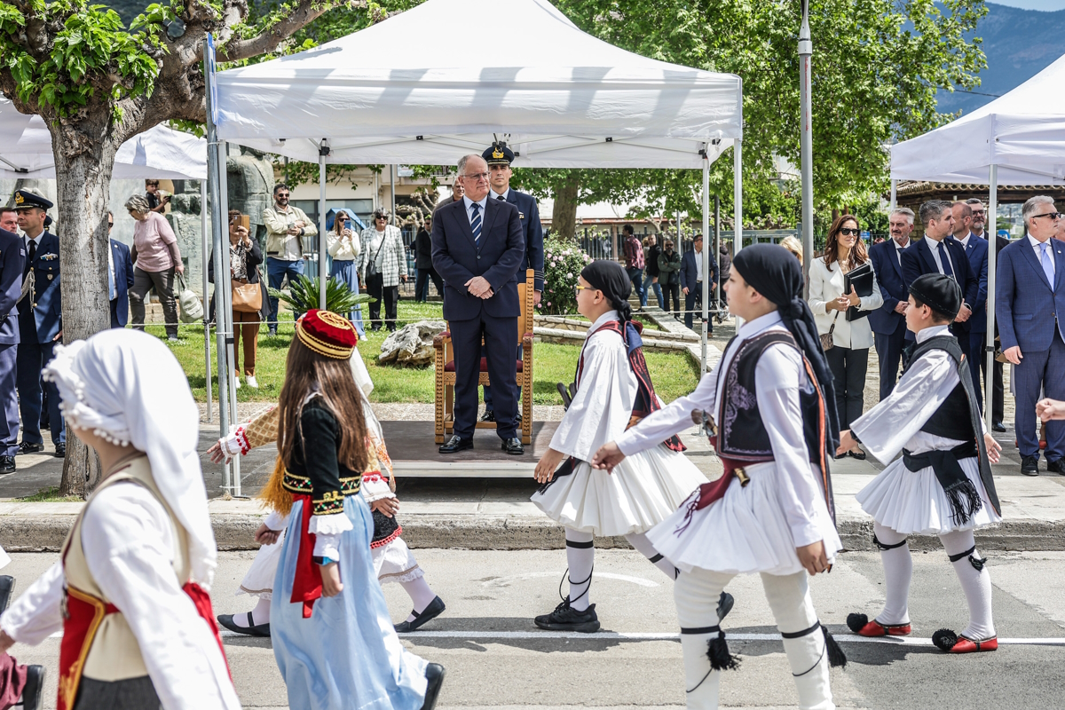 Ο Κωνσταντίνος Τασούλας στην Αμφισσα για τα 205 χρόνια από την απελευθέρωση του Κάστρου των Σαλώνων