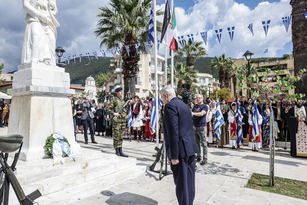 Επίσκεψη του Προέδρου της Δημοκρατίας, Κωνσταντίνου Τασούλα στην Άμφισσα