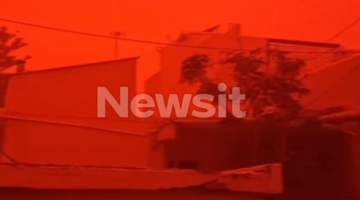 Αφρικανική σκόνη στο Ρέθυμνο