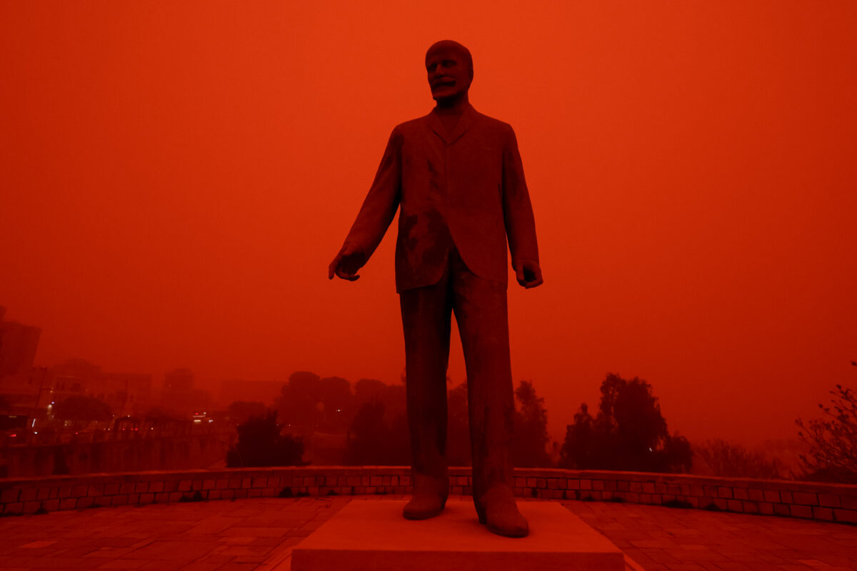 Αφρικανική σκόνη πάνω από το Ηράκλειο Κρήτης