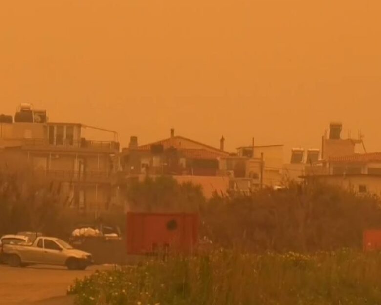 Αφρικανική σκόνη έχει τυλίξει το Ηράκλειο