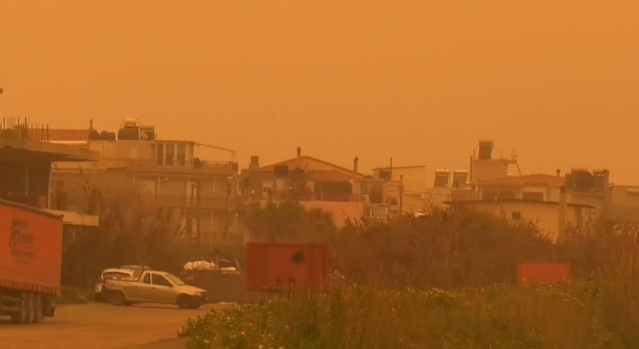 Αφρικανική σκόνη έχει τυλίξει το Ηράκλειο
