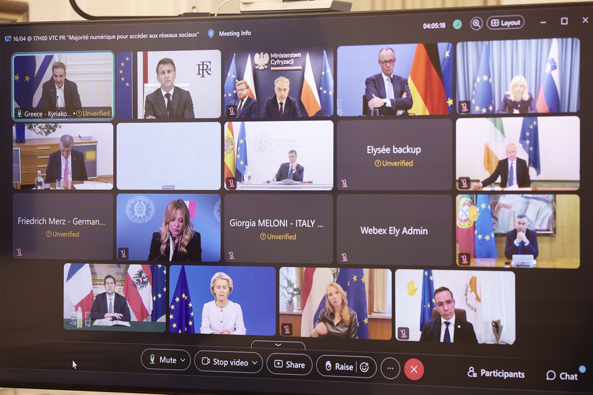 Τηλεδιάσκεψη ηγετών για την προστασία ανηλίκων στο διαδίκτυο - Ευρωπαϊκή ηλικία ψηφιακής ενηλικίωσης πρότεινε ο Μητσοτάκης