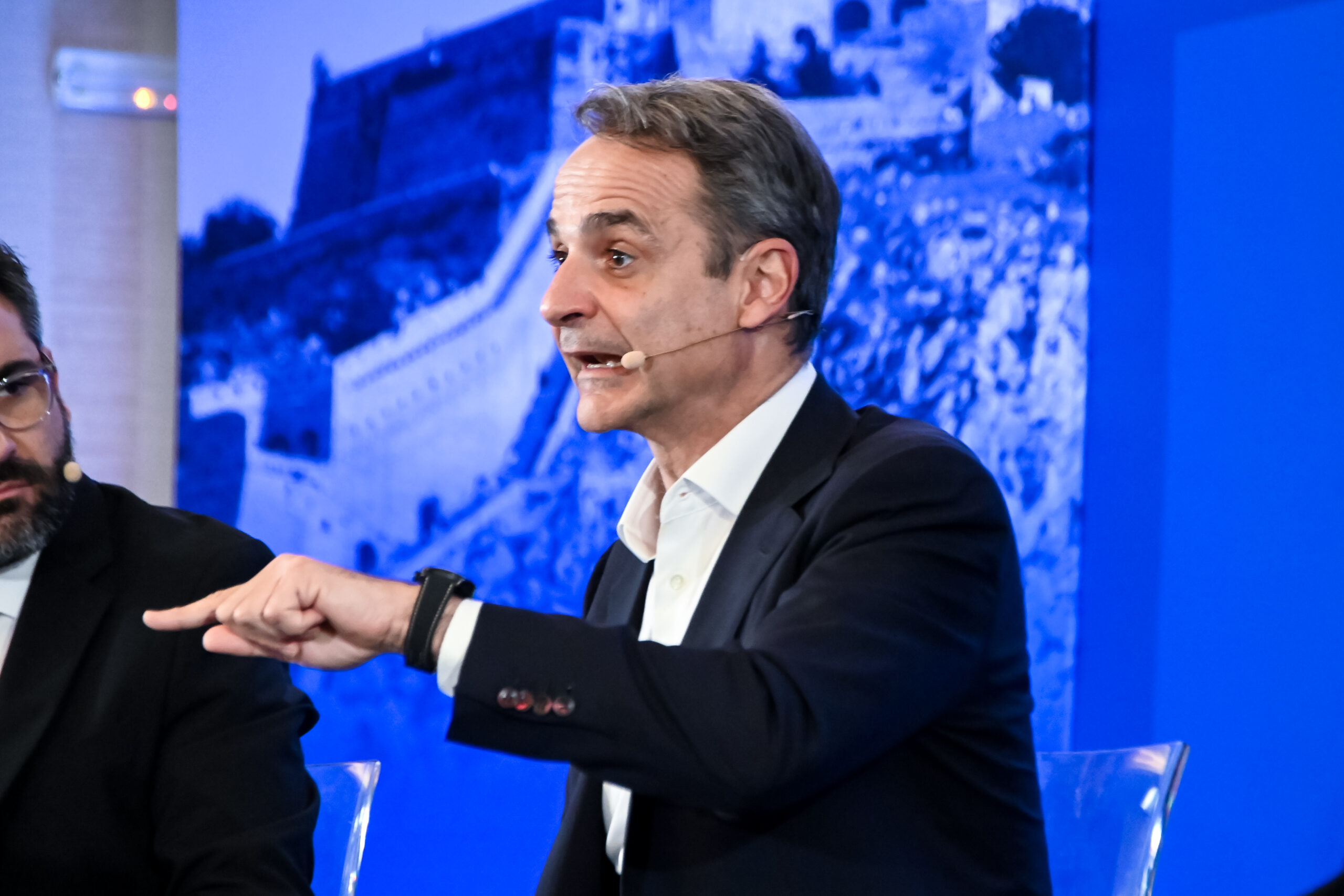 Ο Κυριάκος Μητσοτάκης στο 5ο προσυνέδριο της Νέας Δημοκρατίας, με θέμα «Σύγχρονο Κράτος για όλους»