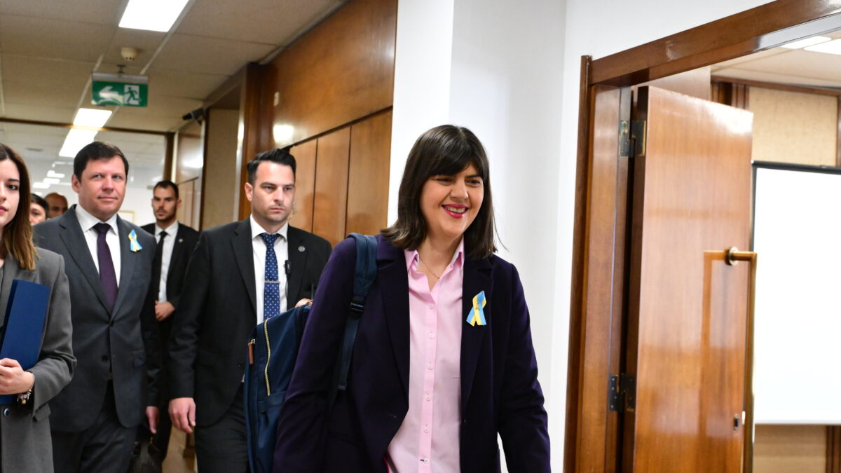 Η Λάουρα Κοβέσι στο υπουργείο Δικαιοσύνης