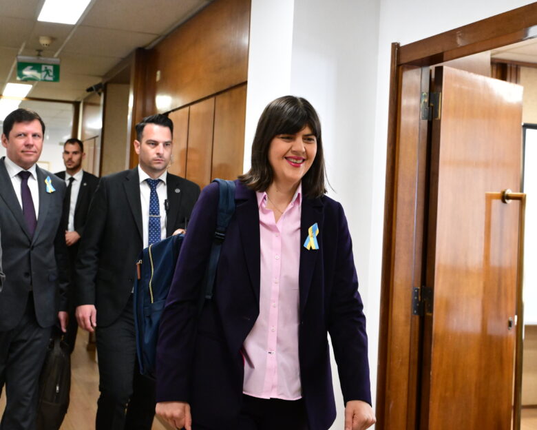 Η Λάουρα Κοβέσι στο υπουργείο Δικαιοσύνης