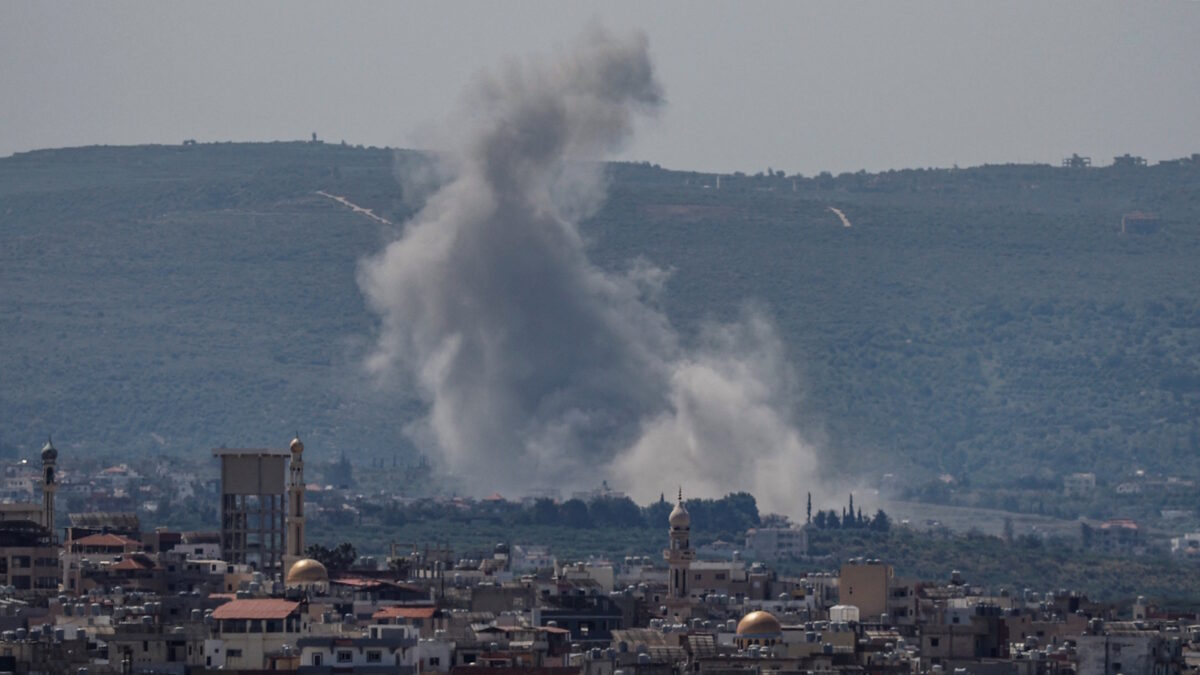 Ισραηλινός βομβαρδισμός κοντά στην Τύρο του Λιβάνου