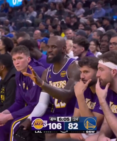 Ο Λεμπρόν Τζέιμς εκνευρίστηκε με οπαδό: «Πρέπει να ηρεμήσεις»