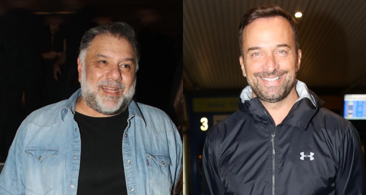 Ο Γρηγόρης Αρναούτογλου και ο Γιώργος Λιανός