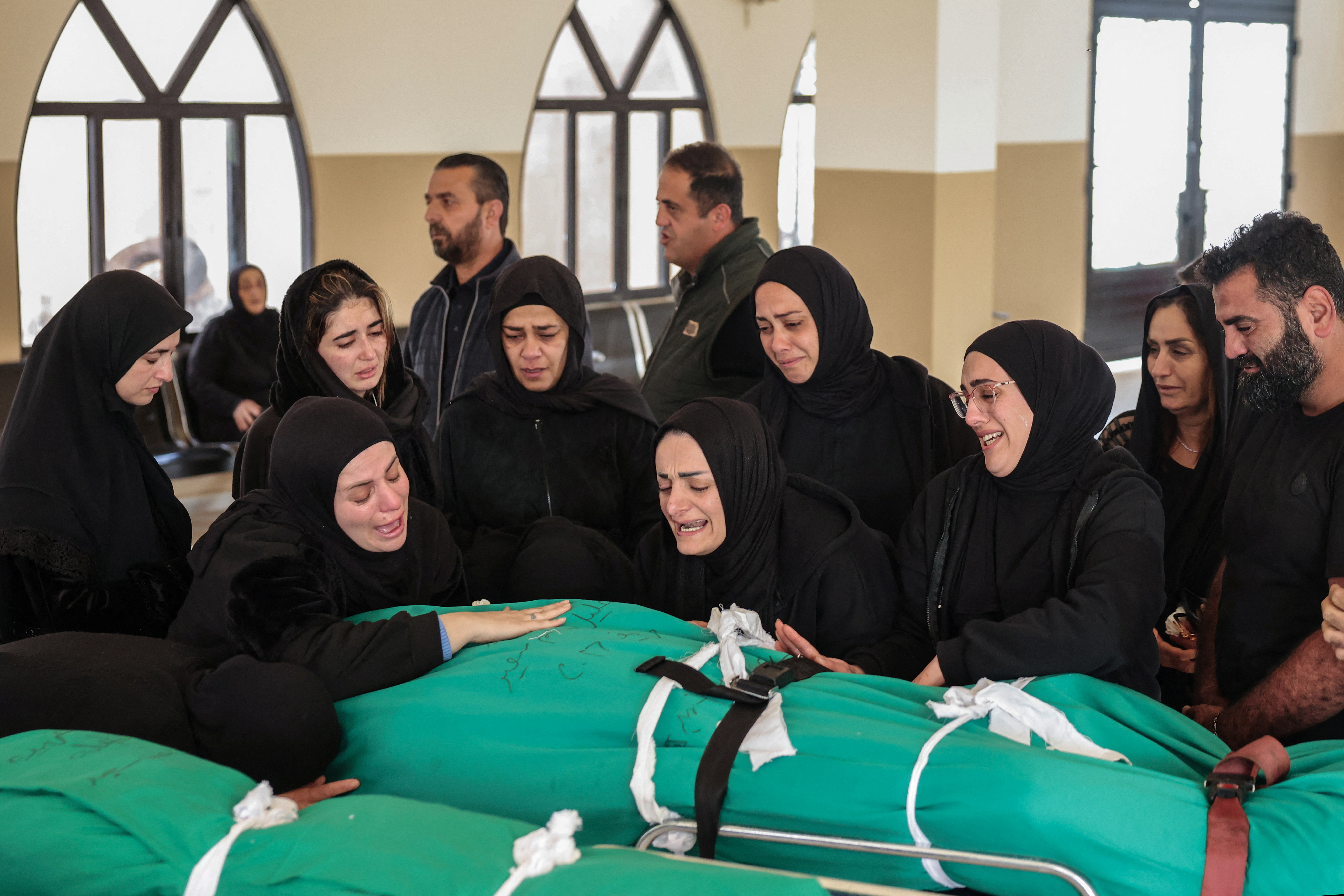 Israeli strike kills infant girl in south Lebanon during father’s funeral REUTERS/Louisa Gouliamaki