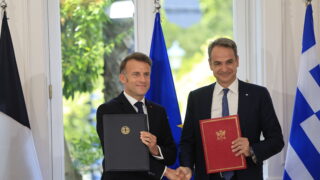 Μακρόν και Μητσοτάκης