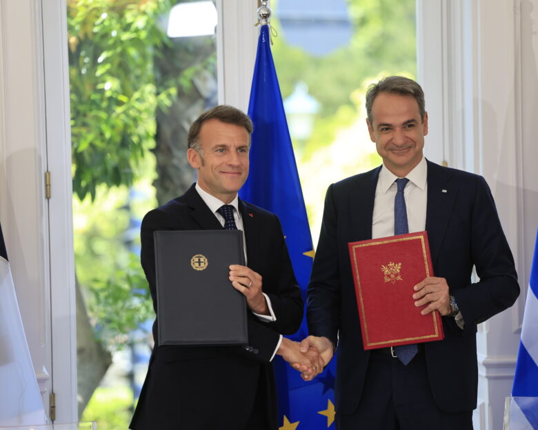 Μακρόν και Μητσοτάκης