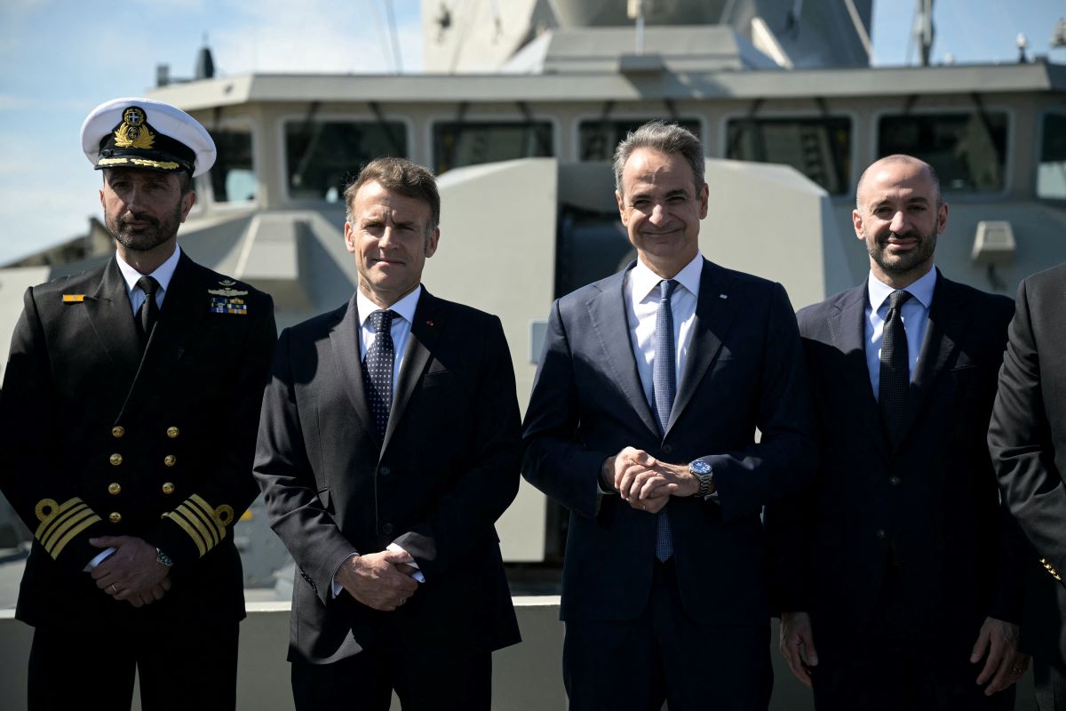 Μακρόν και Μητσοτάκης