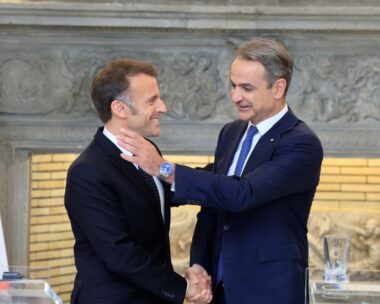 Μακρόν και Μητσοτάκης