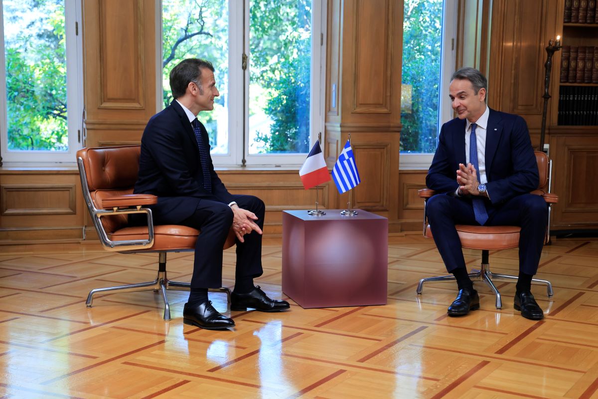 macron-mitsotakis19 ΓΙΩΡΓΟΣ ΚΟΝΤΑΡΙΝΗΣ/EUROKINISSI
