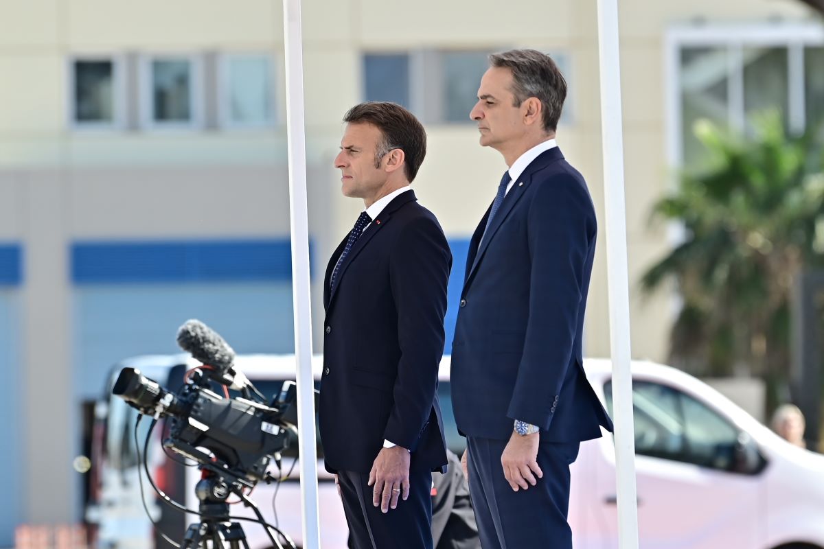 macron-mitsotakis9 ΜΙΧΑΛΗΣ ΚΑΡΑΓΙΑΝΝΗΣ/EUROKINISSI