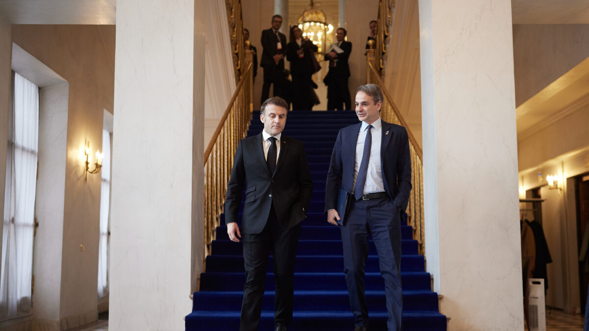 Μακρόν και Μητσοτάκης