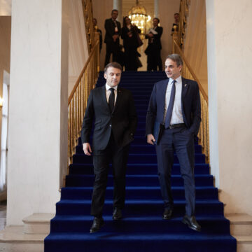 Μακρόν και Μητσοτάκης