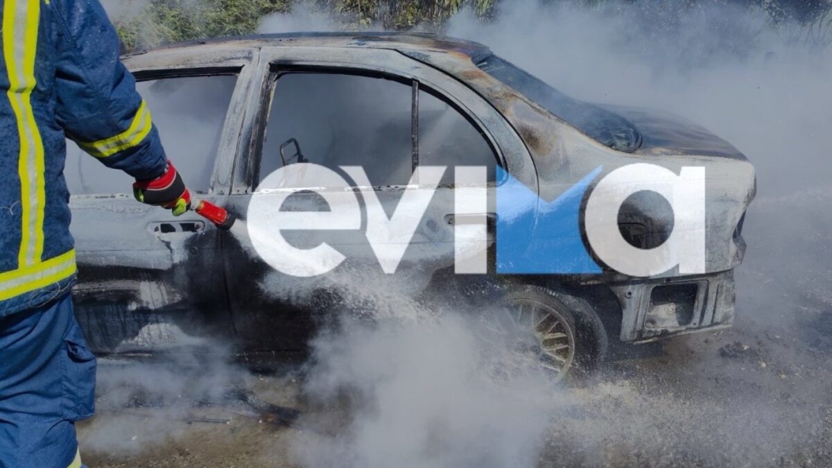 Φωτιά σε όχημα παραλιακό δρόμο στο Μαρμάρι