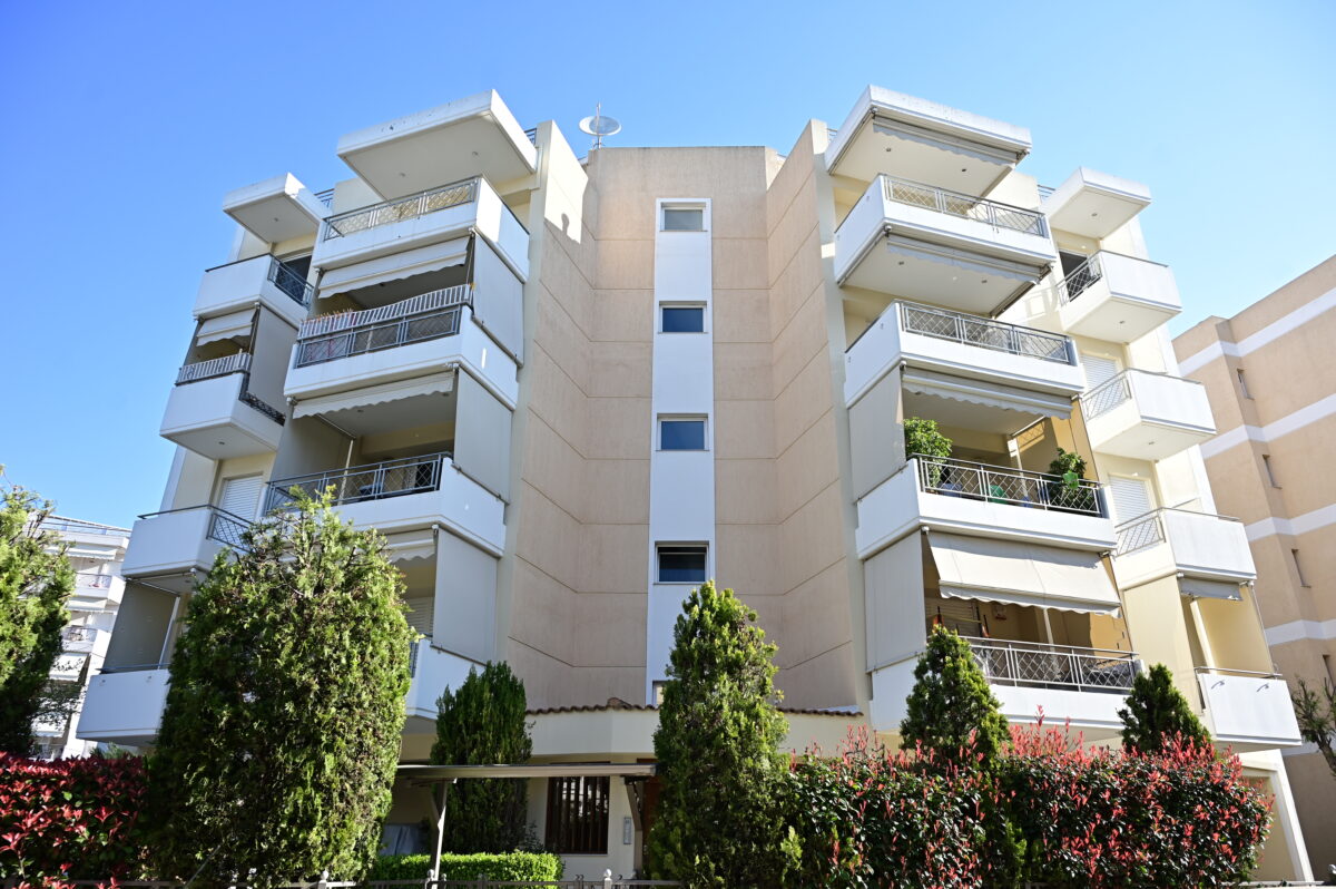 Η πολυκατοικία που έγινε το περιστατικό στο Μαρούσι