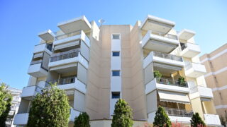 Η πολυκατοικία που έγινε το περιστατικό στο Μαρούσι