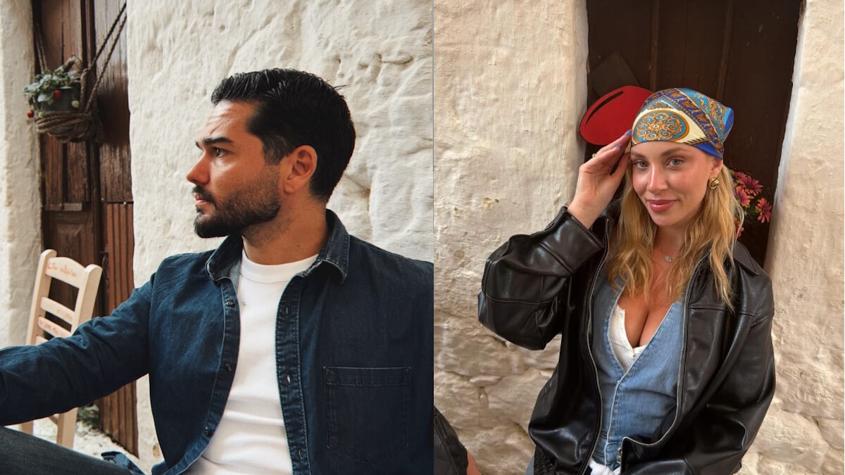 Ο Χρήστος Μάστορας και η Γαρυφαλλιά Καληφώνη