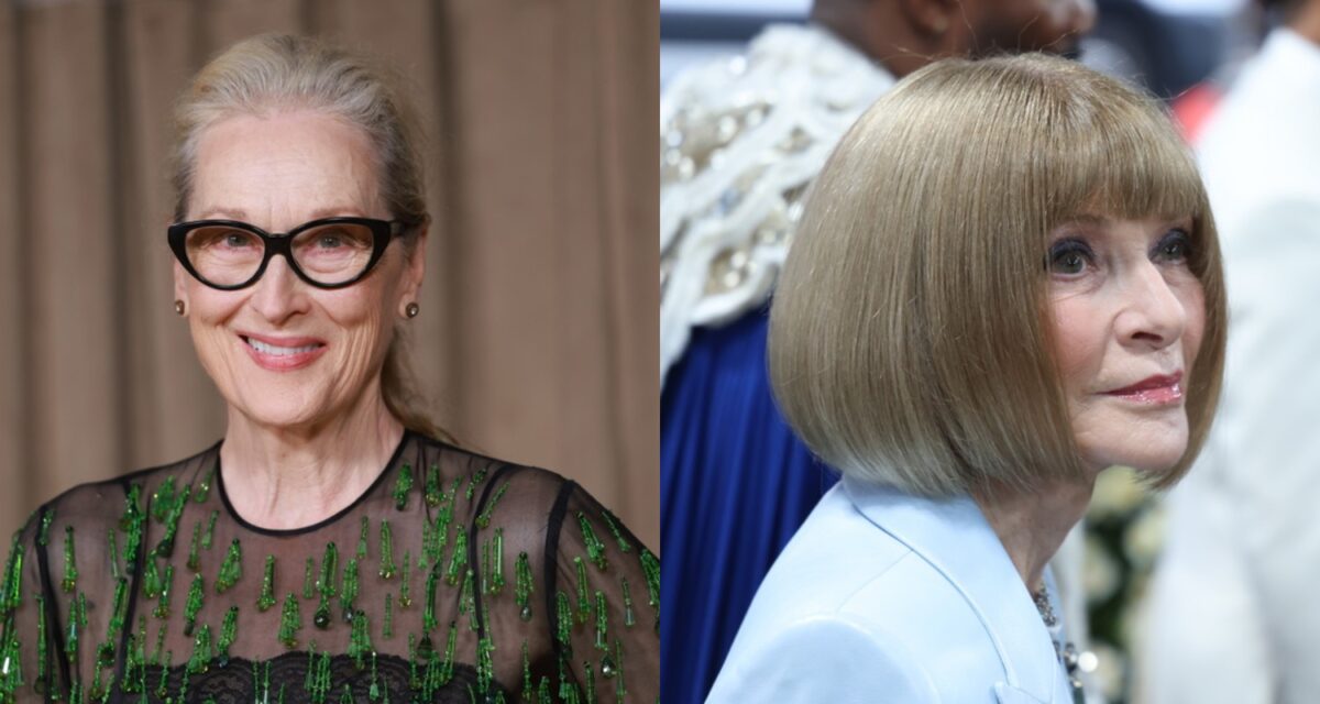 Όταν η Άννα Γουίντουρ πόζαρε με τη Μέριλ Στριπ για το εξώφυλλο της Vogue