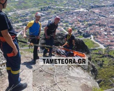 Μετέωρα: Ανατριχιαστικό βίντεο από την πτώση της 65χρονης στο κενό