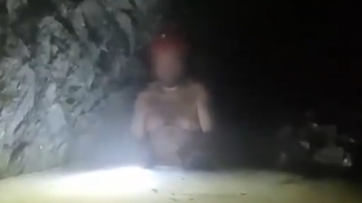 Ο μεταλλωρύχος μέσα στη σήραγγα