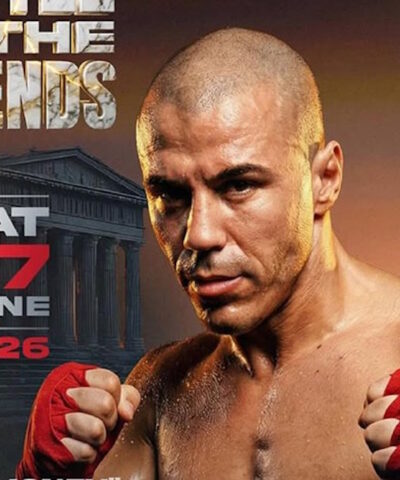 Ο Μιχάλης Ζαμπίδης με τον Φλόιντ Μεϊγουέδερ