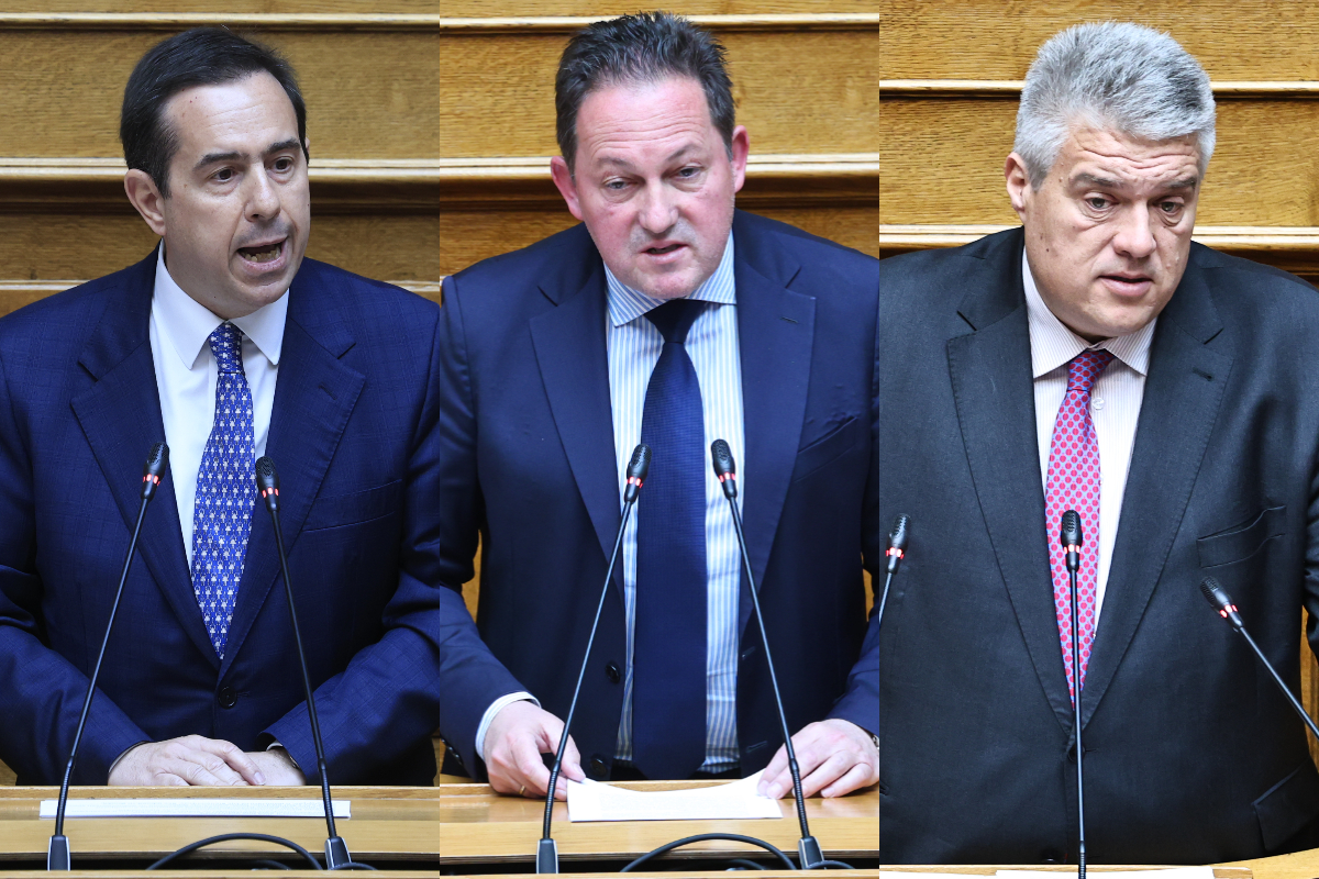 Μηταράκης, Πέτσας και Χρυσομάλλης