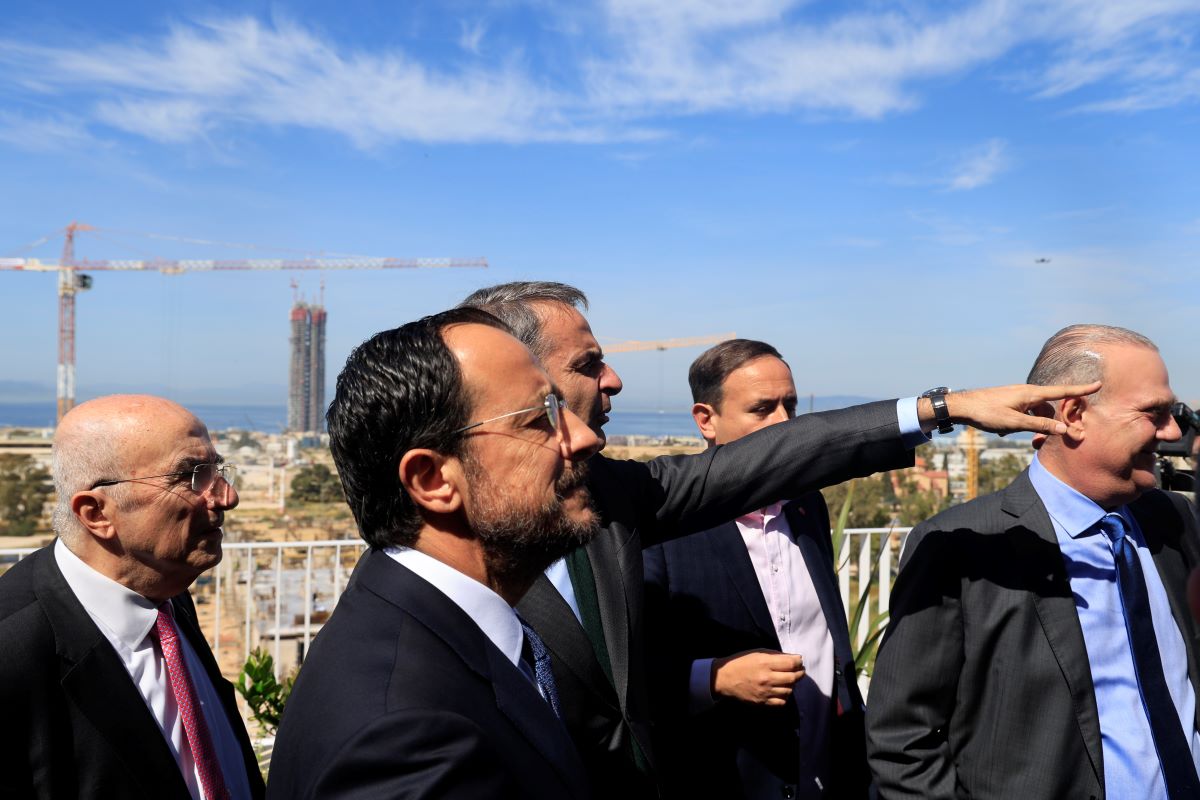 Ο Κυριάκος Μητσοτάκης με τον Νίκο Χριστοδουλίδη