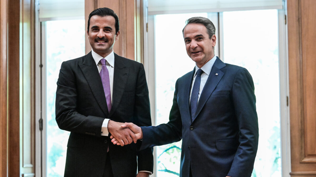 Μητσοτάκης και Εμίρης Κατάρ