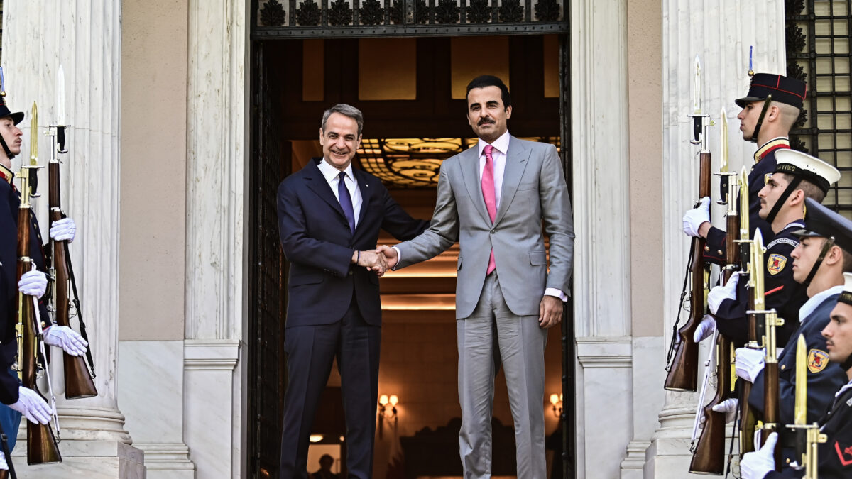 Μητσοτάκης και Εμίρης του Κατάρ