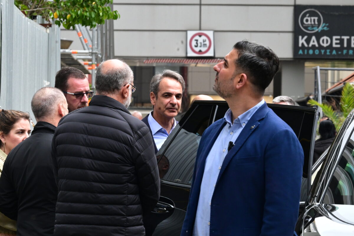 Κυριάκος Μητσοτάκης: Νέα επίσκεψη του πρωθυπουργού στον «Ευαγγελισμό» για τον Γιώργο Μυλωνάκη