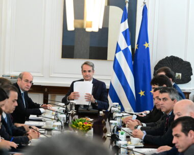 O Κυριάκος Μητσοτάκης