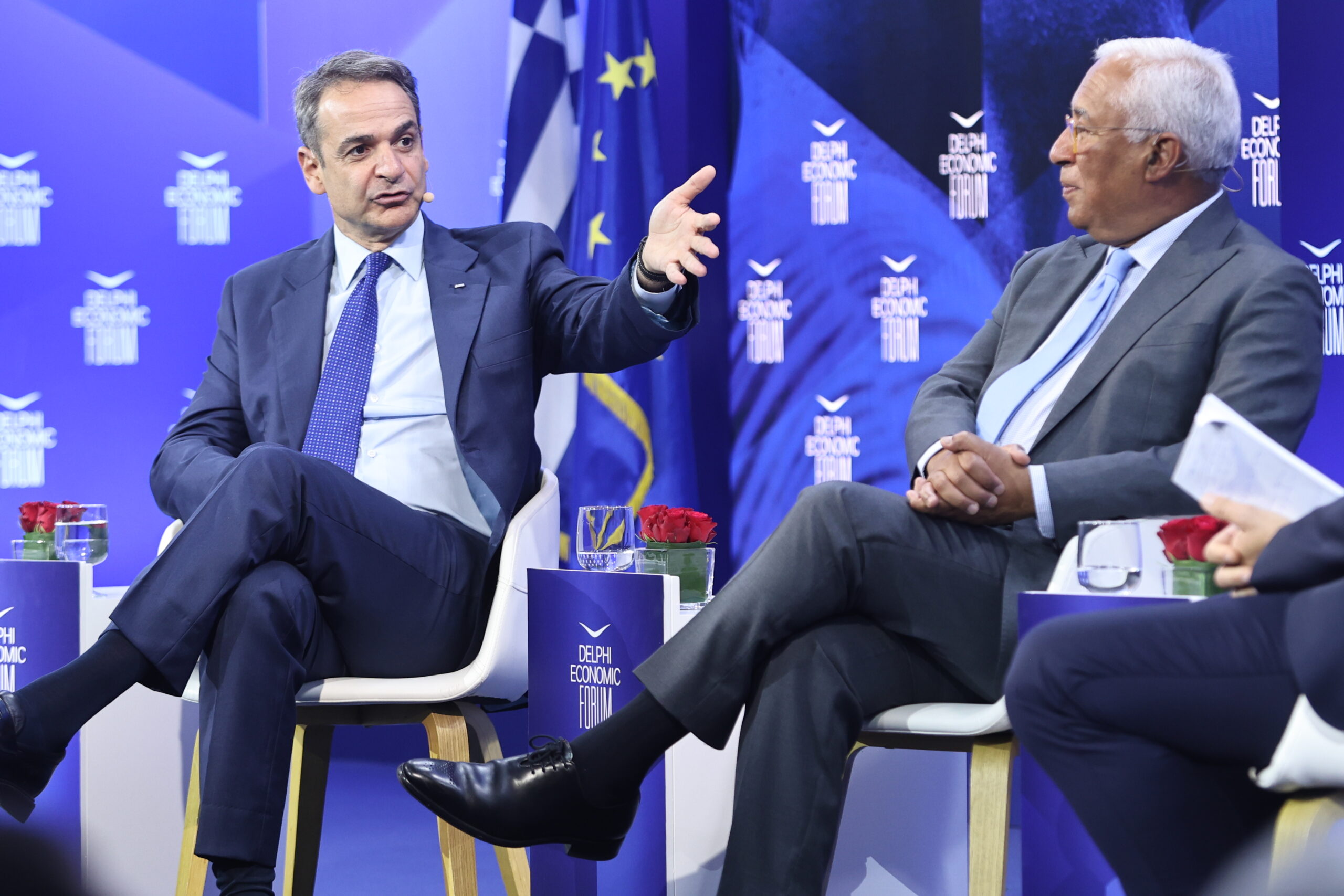 Κυριάκος Μητσοτάκης και Αντόνιο Κόστα, Κυριάκος Μητσοτάκης, Delphi Economic Forum XI